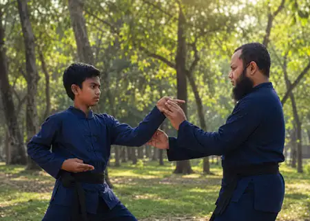 Kung Fu Kid's Training in Dhaka